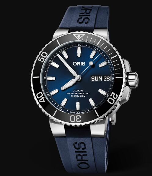 Oris Aquis Big Day Date 45.5mm 01 752 7733 4135-07 4 24 65EB Replica Watch